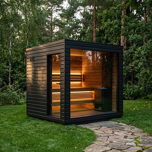 SaunaLife Model G6 Outdoor Sauna
