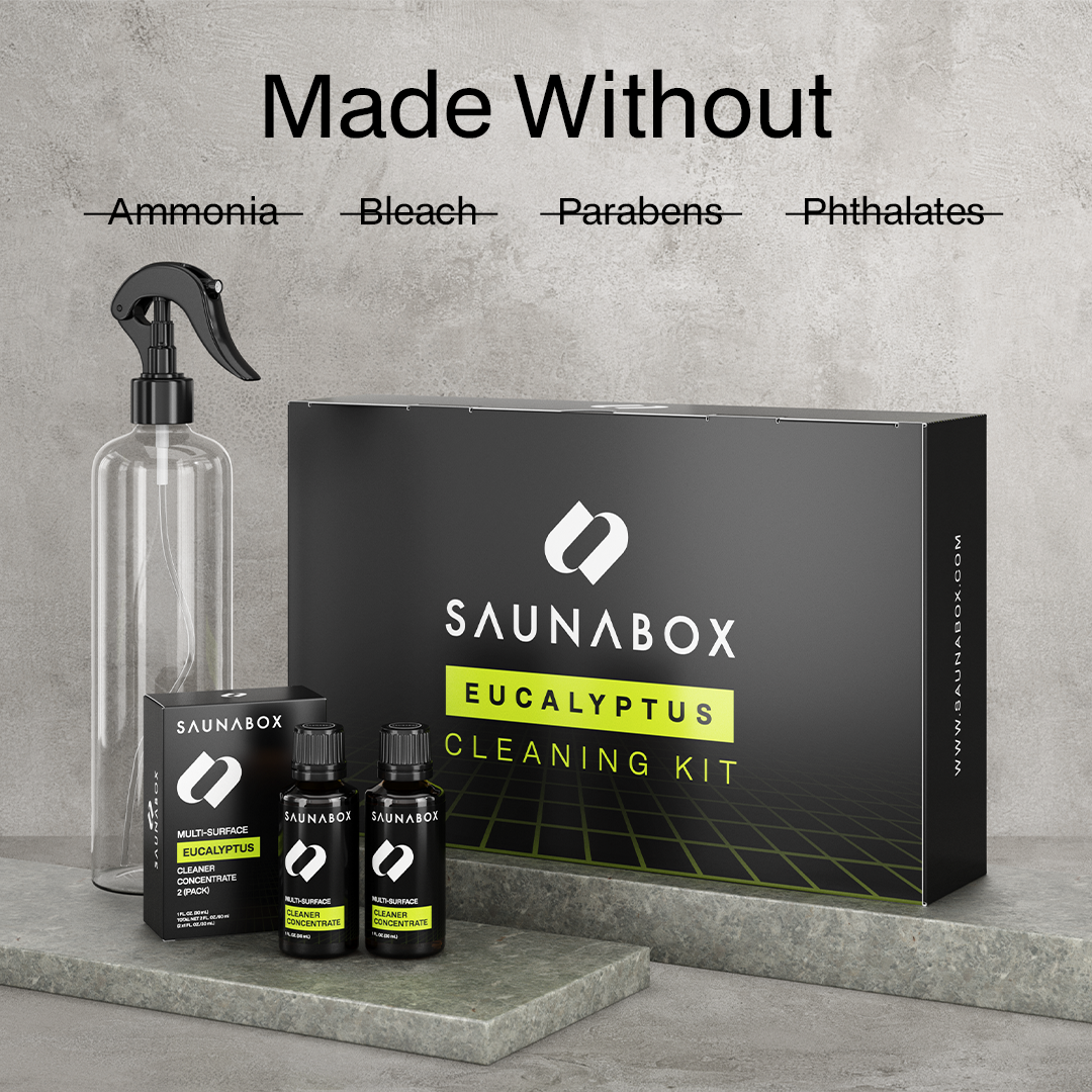 SaunaBox All-Natural Sauna Cleaning Kit