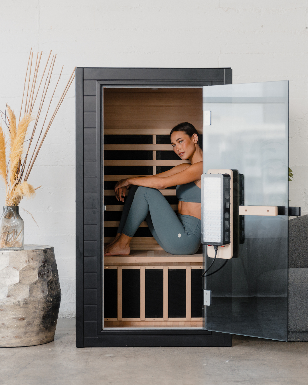 SaunaBox® Solara – Full Spectrum Low-EMF Infrared Sauna