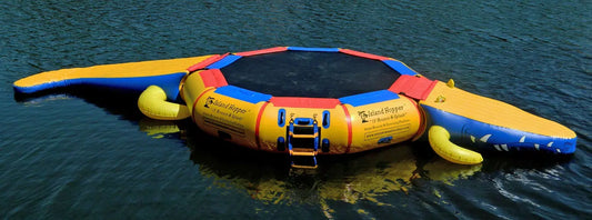 Island Hopper 13' Gator Monster Water Bouncer Water Park