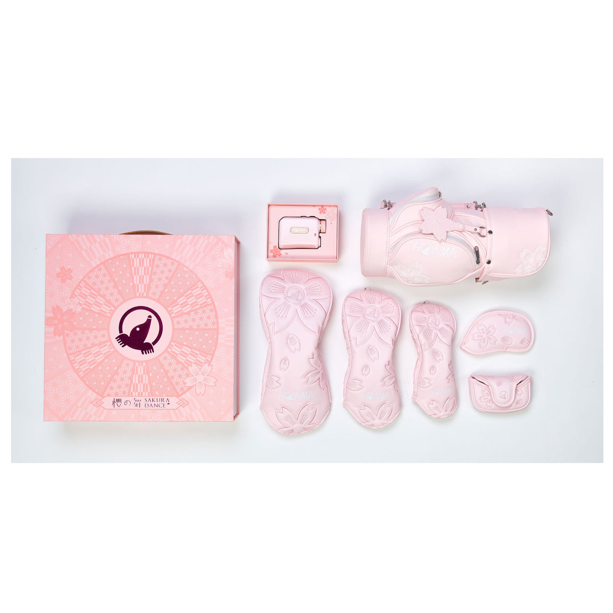 Honma Sakura Dance 2 Women’s Complete Golf Club Package Set – Pink | Premium Japanese Crafted Ladies Golf Set