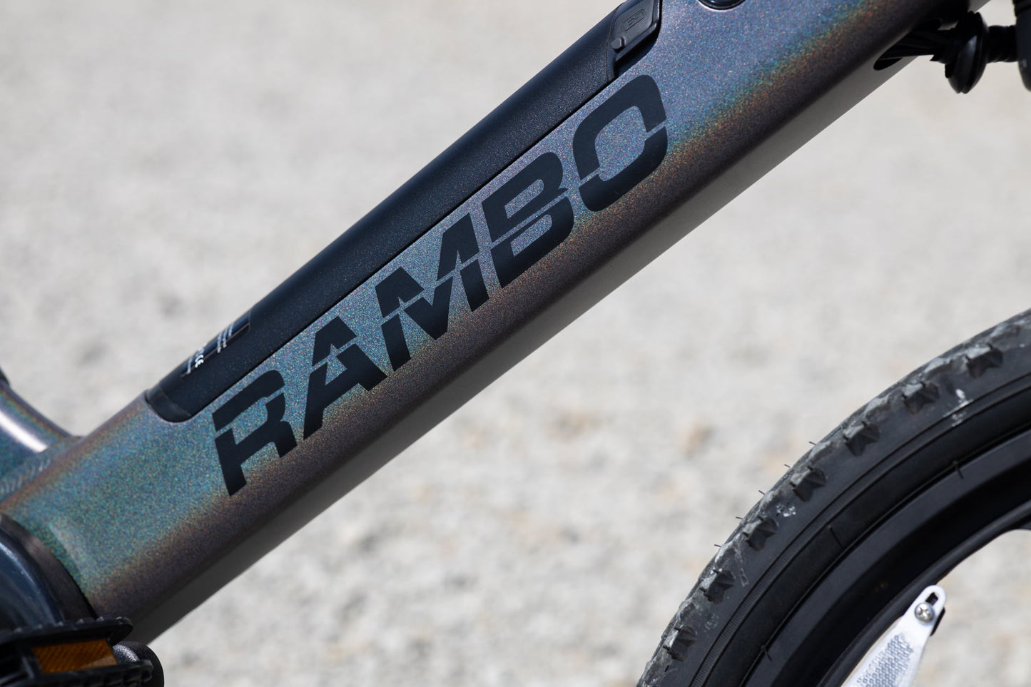 Rambo Kid’s 24" Chameleon Electric Bike – 250W Motor, Up to 16 MPH