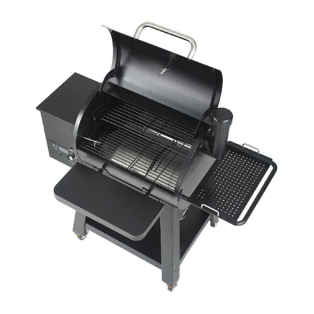 53" Heavy Duty Portable Wood Pellet BBQ Grill With Cart