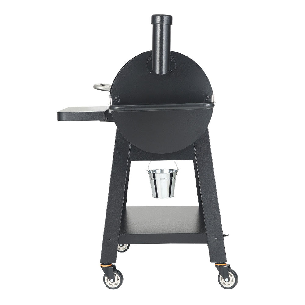 53" Heavy Duty Portable Wood Pellet BBQ Grill With Cart