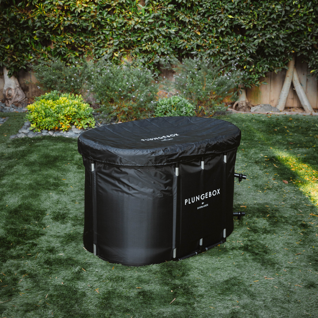 SaunaBox PlungeBox XL: Lay-Flat Cold Tub