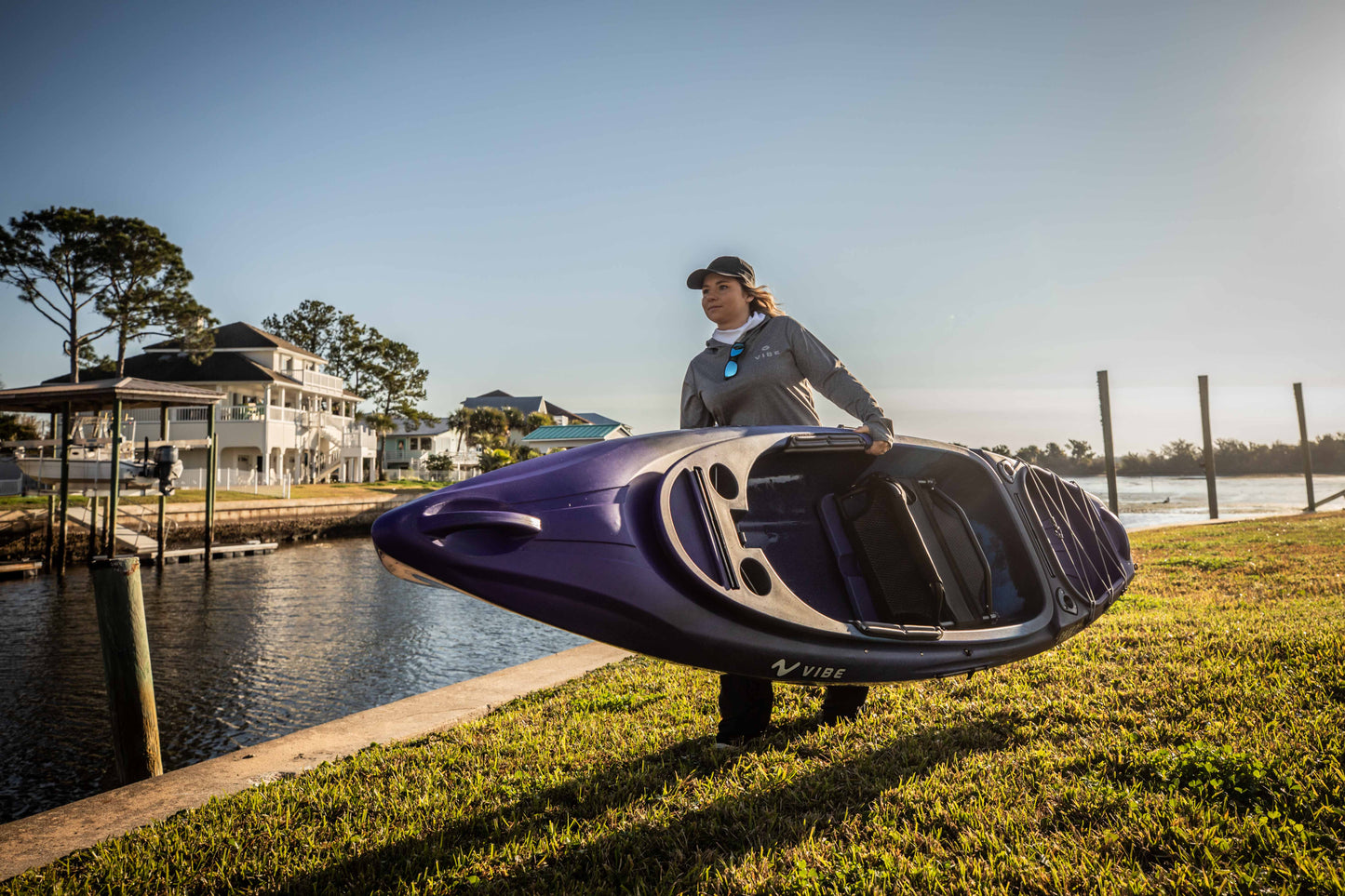 Vibe Kayaks Shaka 100 Sit-Inside Fishing & Recreational Kayak