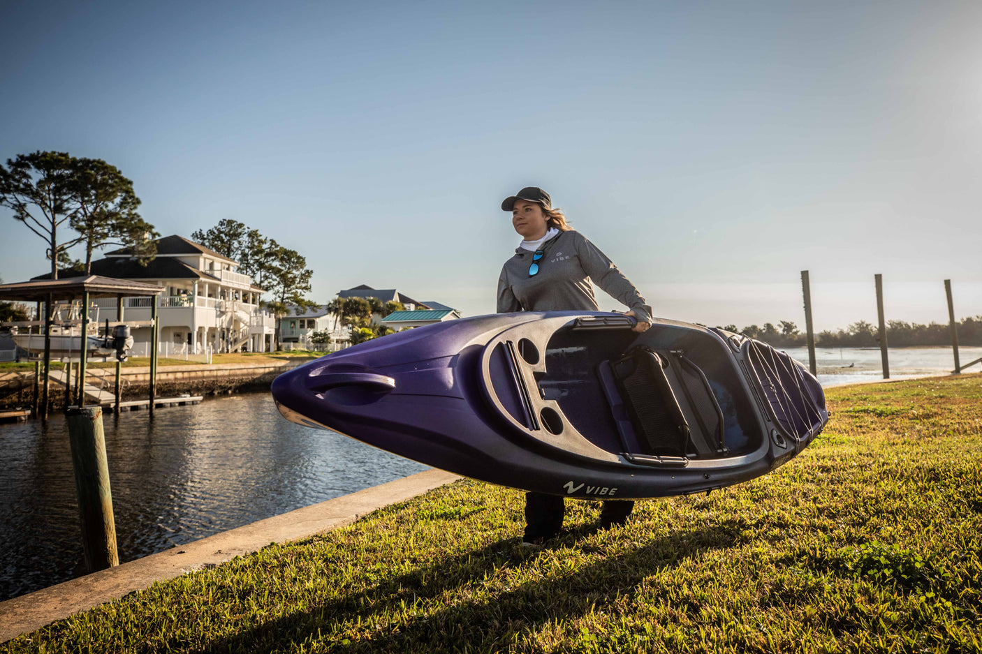 Vibe Kayaks Shaka 100 Sit-Inside Fishing & Recreational Kayak