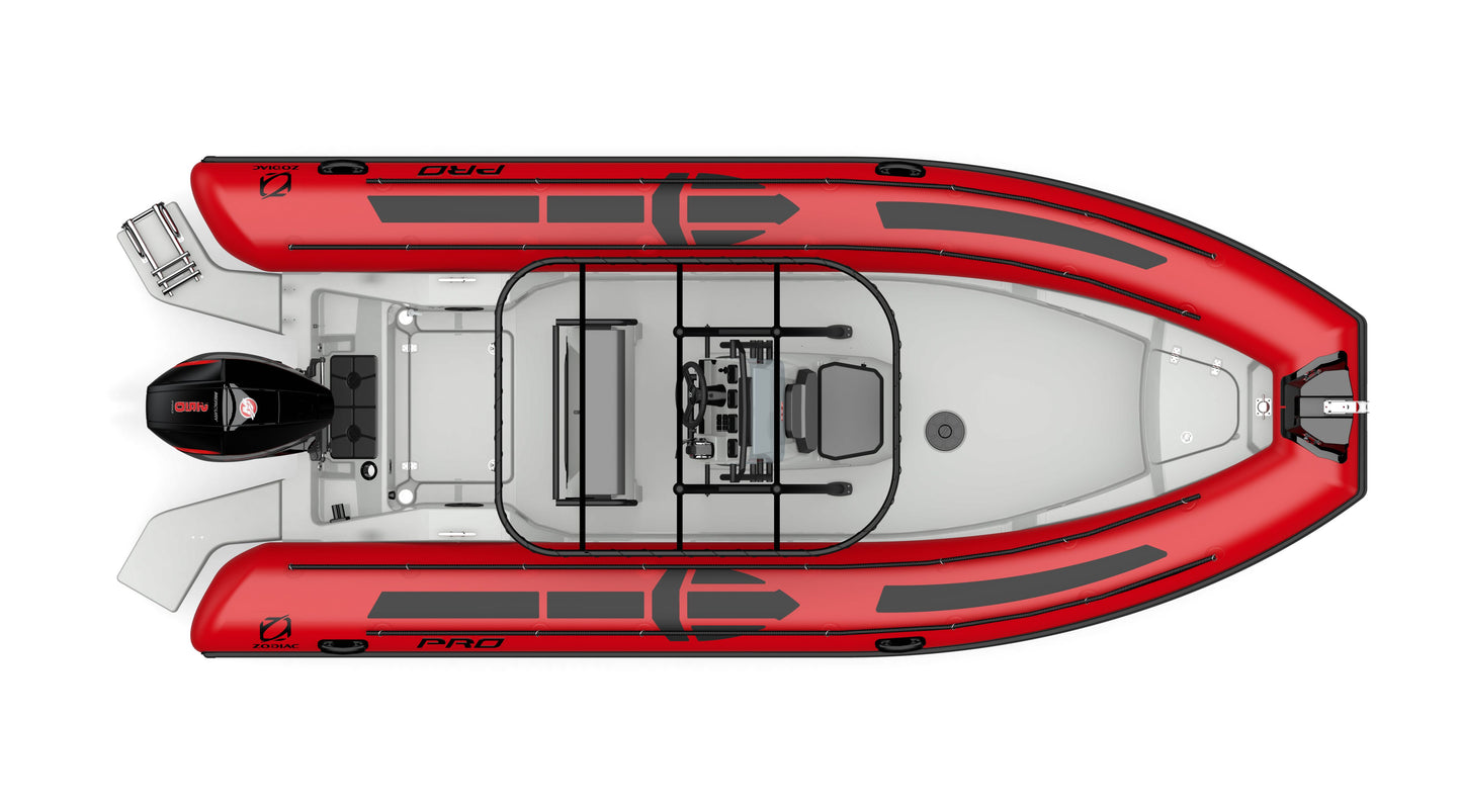 Zodiac Pro 6.5 - Best-Selling Customizable RIB for Fishing, Diving & Watersports
