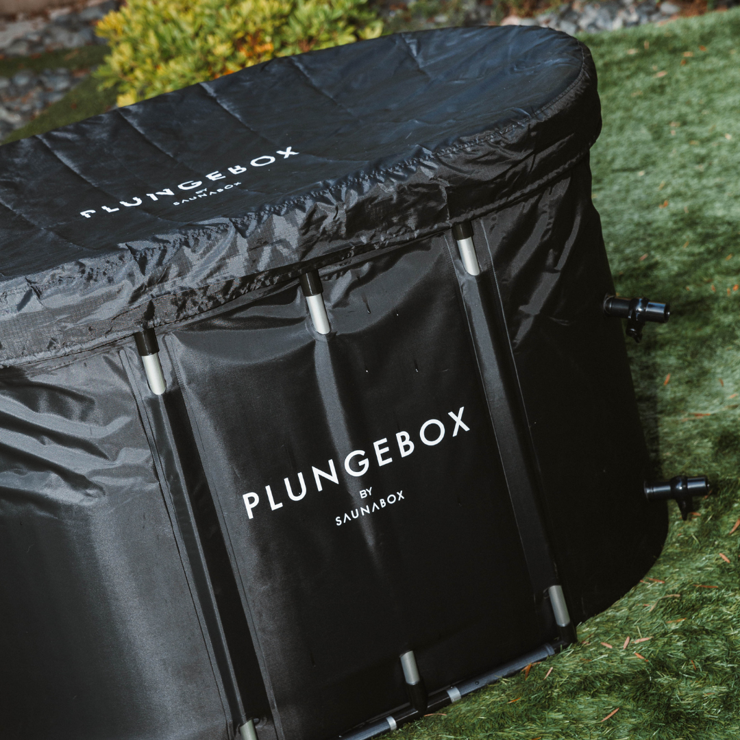 SaunaBox PlungeBox XL: Lay-Flat Cold Tub