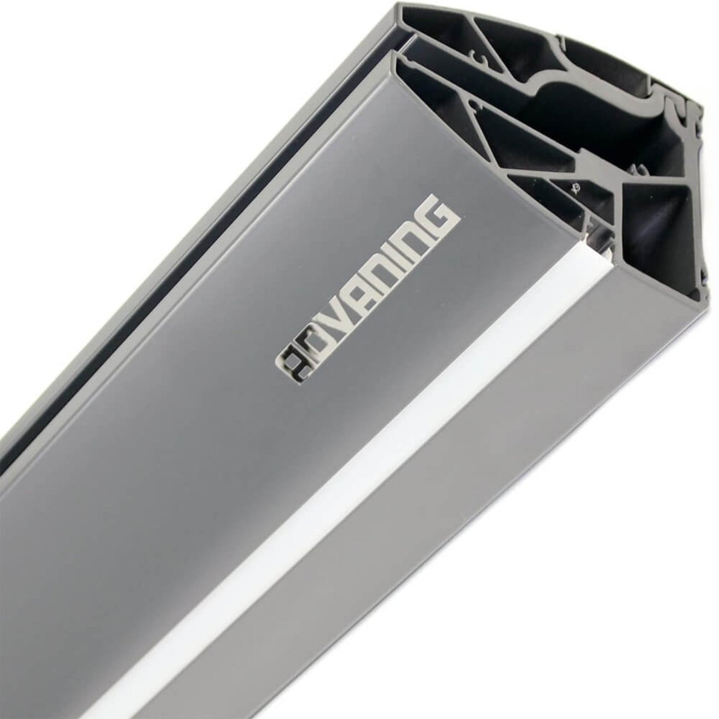 Advaning GA Series Clear Tempered Glass Door & Window Awning – Sleek Weather Protection (55x35 & 63x39)