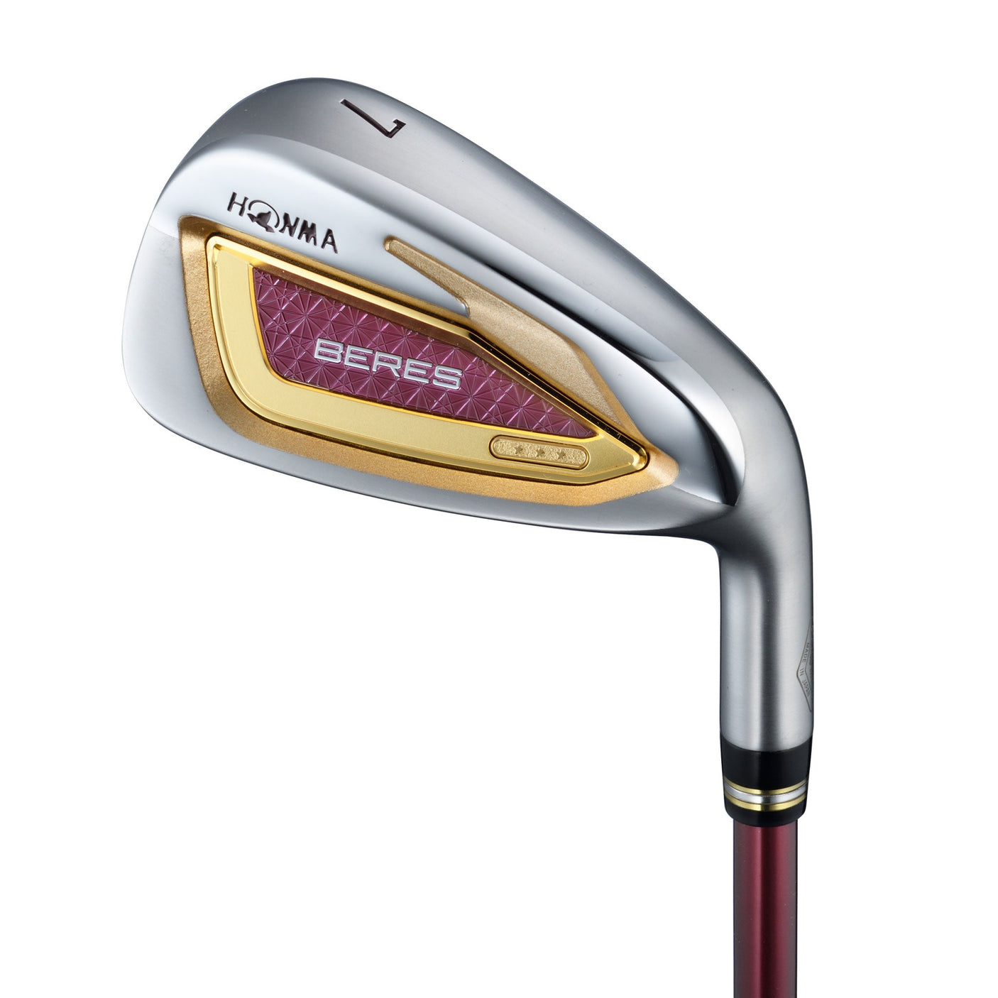 Honma BERES 10 Three-Star ladies iron set #7 through SW – matched forged irons