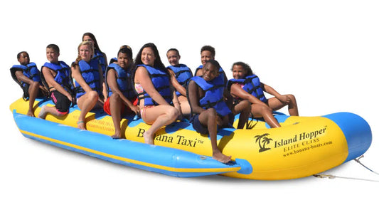 Island Hopper Banana Taxi 12 Person Elite Class Towable Tube
