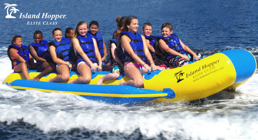 Island Hopper Banana Taxi 12 Person Elite Class Towable Tube