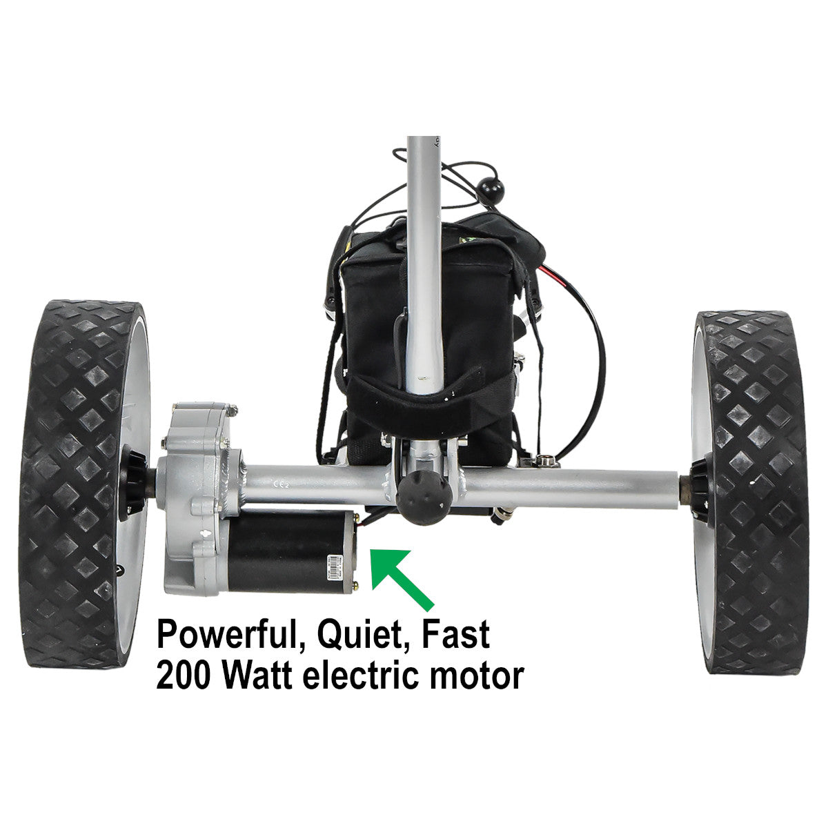 BatCaddy X4 Sport Electric Golf Caddy - Effortless Golfing on a Budget