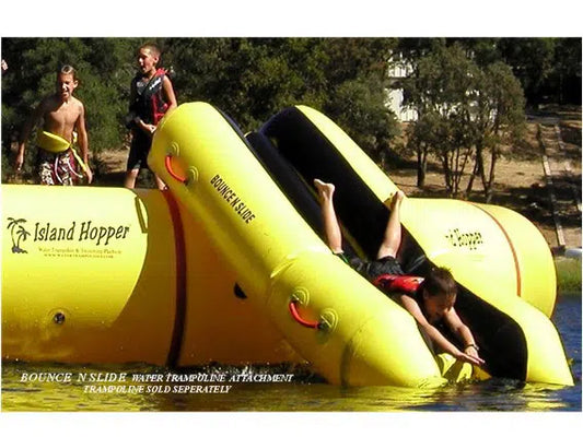 Island Hopper Bounce N Slide Attachment for Water Trampolines & Bouncers