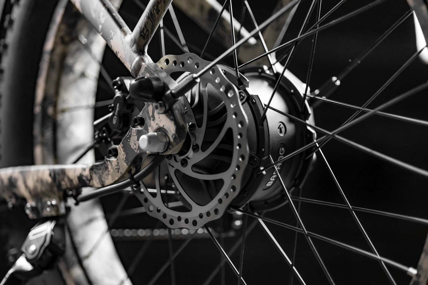 Rambo Megatron 3.0 All-Wheel Drive All-Terrain Fat Tire Electric Bike - 48V 1000W 20Ah hub motor