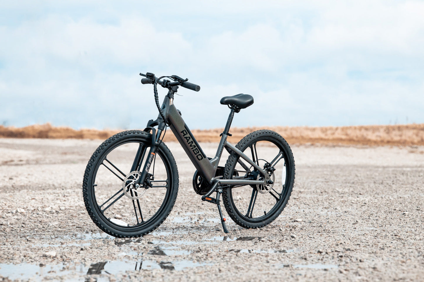 Rambo Kid’s 24" Chameleon Electric Bike – 250W Motor, Up to 16 MPH