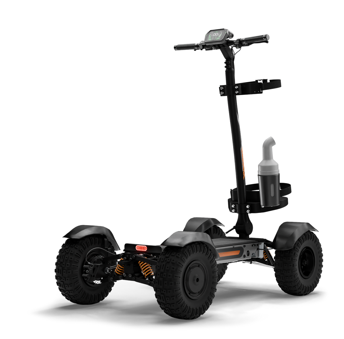CycleBoard X-Quad 3000 Golf – Single-Rider Electric Golf Vehicle, Turf-Friendly, Golf Bag Mount