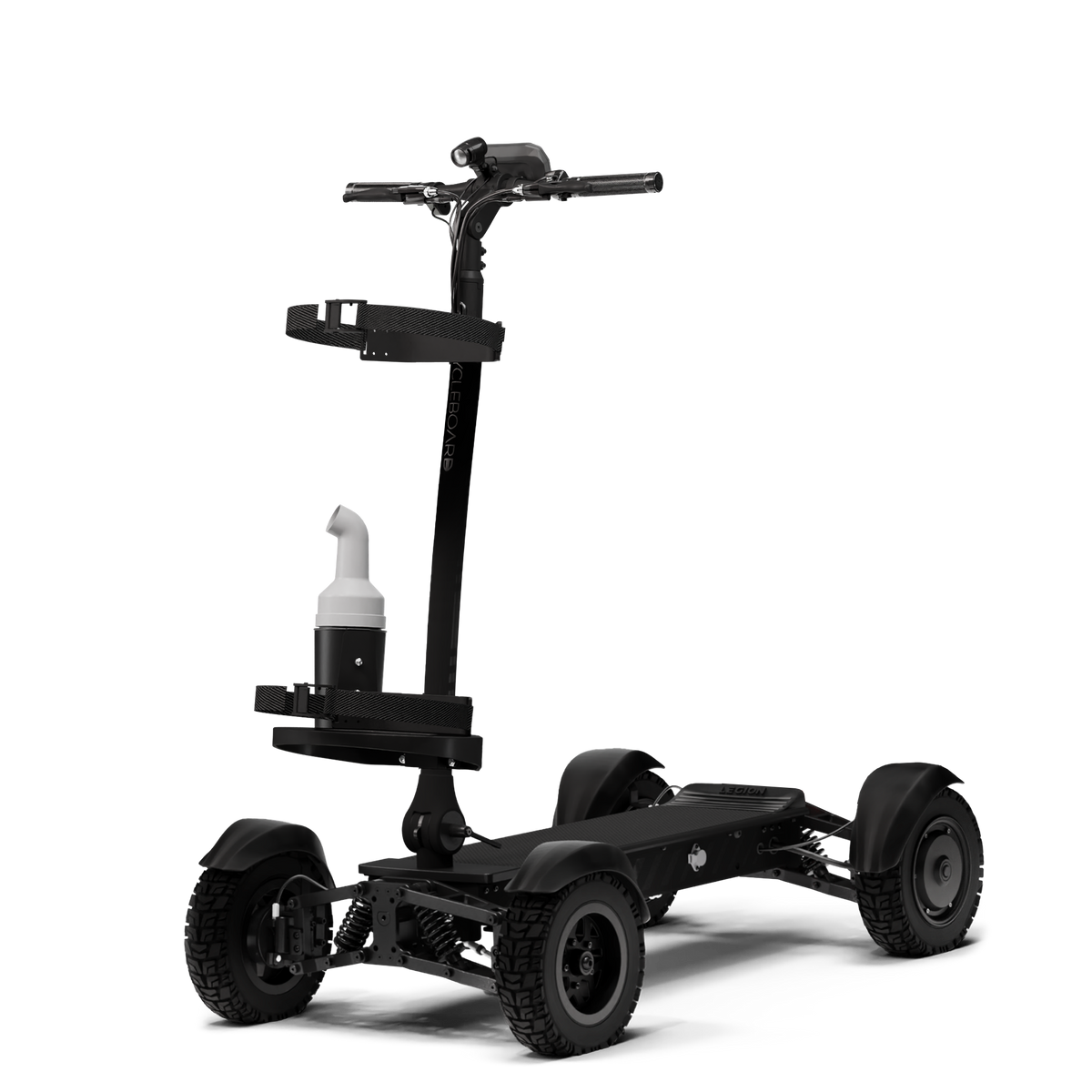 CycleBoard X-Quad 3000 Golf – Single-Rider Electric Golf Vehicle, Turf-Friendly, Golf Bag Mount