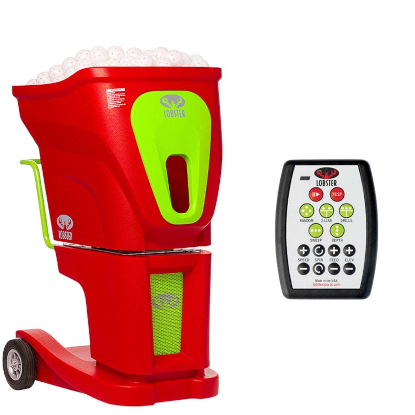 Lobster Sports Pickle Phenom® – Commercial-Grade Digital Pickleball Machine