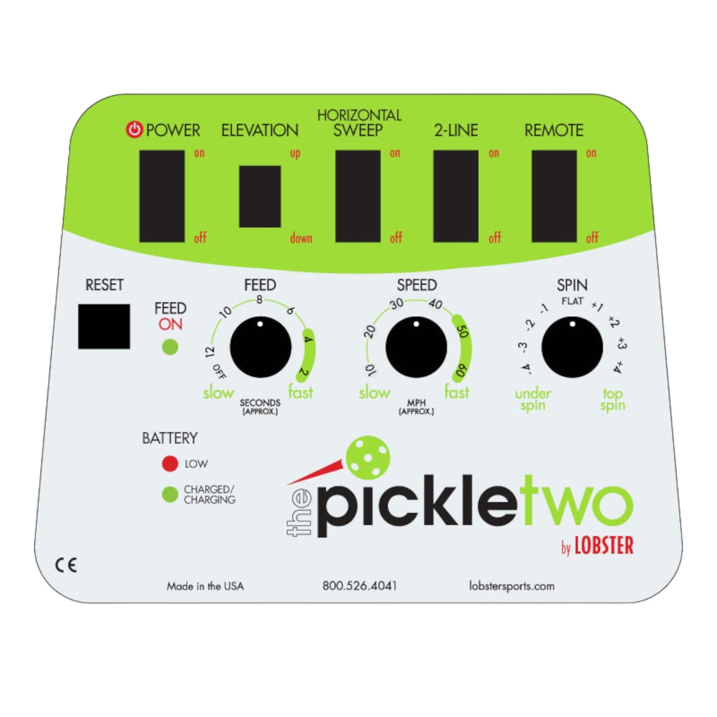 The Pickle Two by Lobster – Next-Level Pickleball Machine