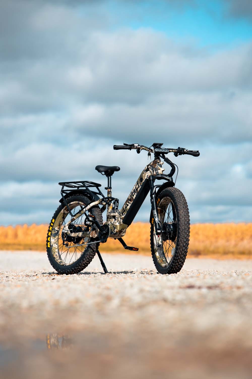 Rambo Bikes Hellcat 2.0 - 1000W AWD Full Suspension Electric Hunting Bike