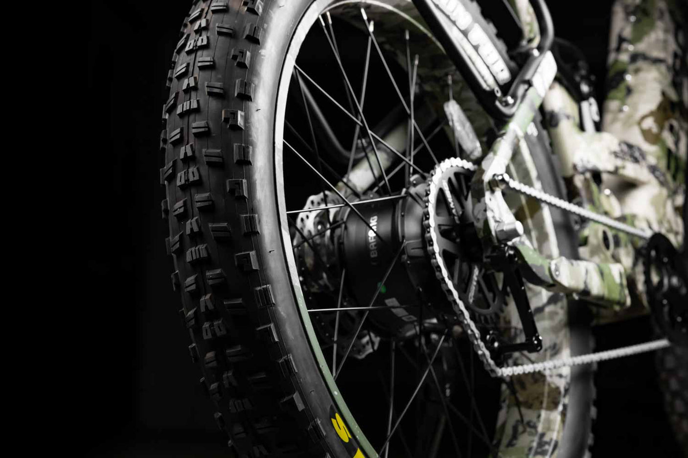 Rambo Bikes Hellcat 2.0 - 1000W AWD Full Suspension Electric Hunting Bike