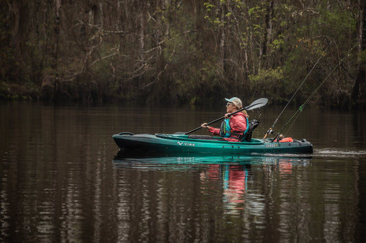Vibe Kayaks Shaka 100 Sit-Inside Fishing & Recreational Kayak