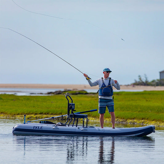 ISLE/Bixpy K‑1 Outboard Kit – Power Pole Adapter + Steering Bundle