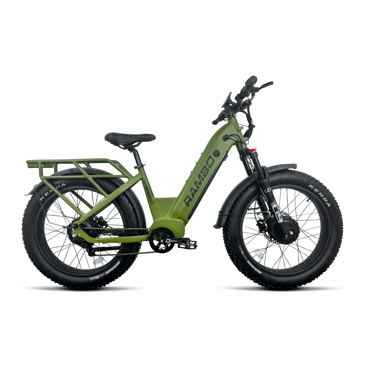 Rambo Krusader 3.0 All-Wheel Drive 500W Electric Bike
