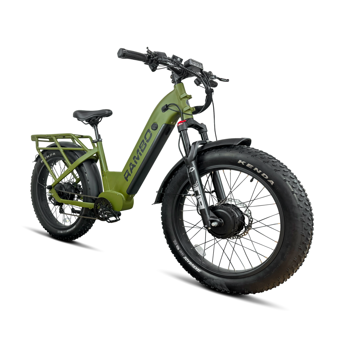 Rambo Krusader 3.0 All-Wheel Drive 500W Electric Bike