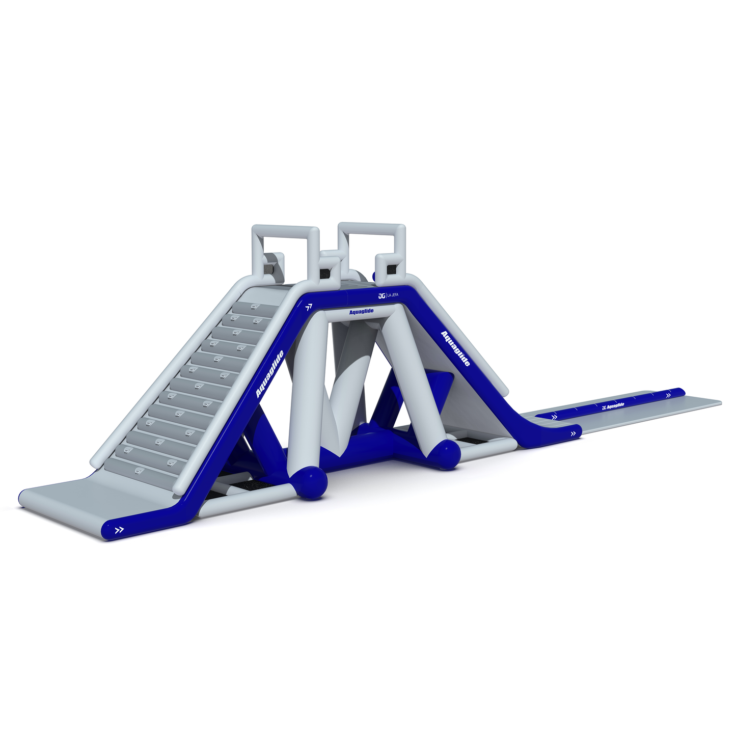 Aquaglide La Jefa TR integrated novice climbing wall – commercial Cx3 Duratex material with Tritex grip surface