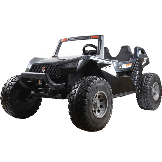 MotoTec Baja UTV 4x4 24v Carbon Fiber – 4WD, Remote Control, Bluetooth, Ages 3-6 | MT-Baja-UTV-24v_Carbon
