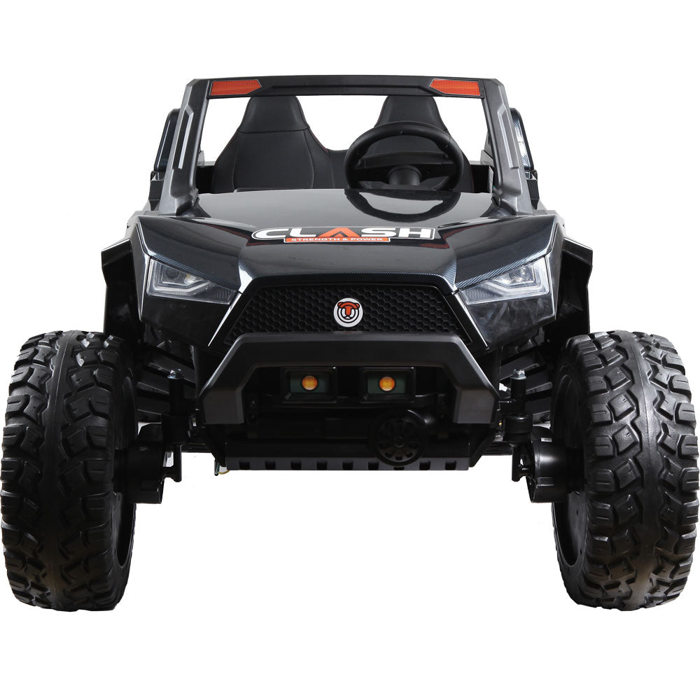 MotoTec Baja UTV 4x4 24v Carbon Fiber – 4WD, Remote Control, Bluetooth, Ages 3-6 | MT-Baja-UTV-24v_Carbon