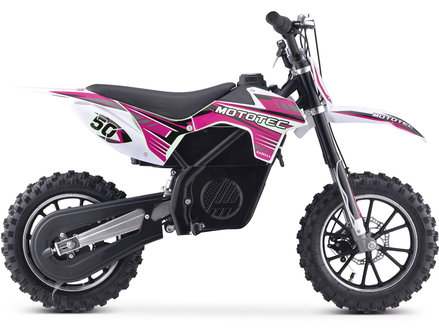 MotoTec 24v 500w Gazella Electric Dirt Bike | MT-Dirt-500