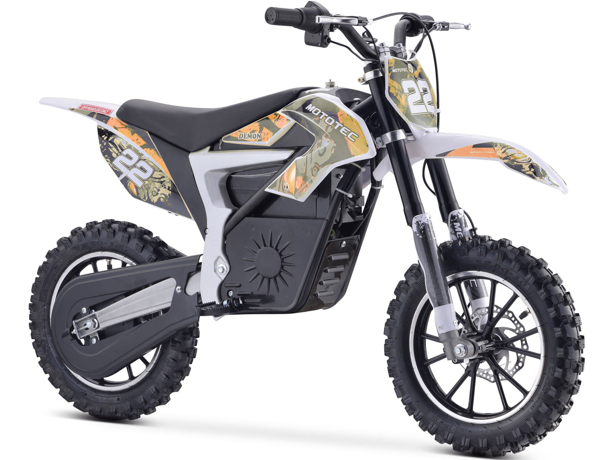 MotoTec 36v 790w Demon Electric Dirt Bike | MT-Dirt-Lithium