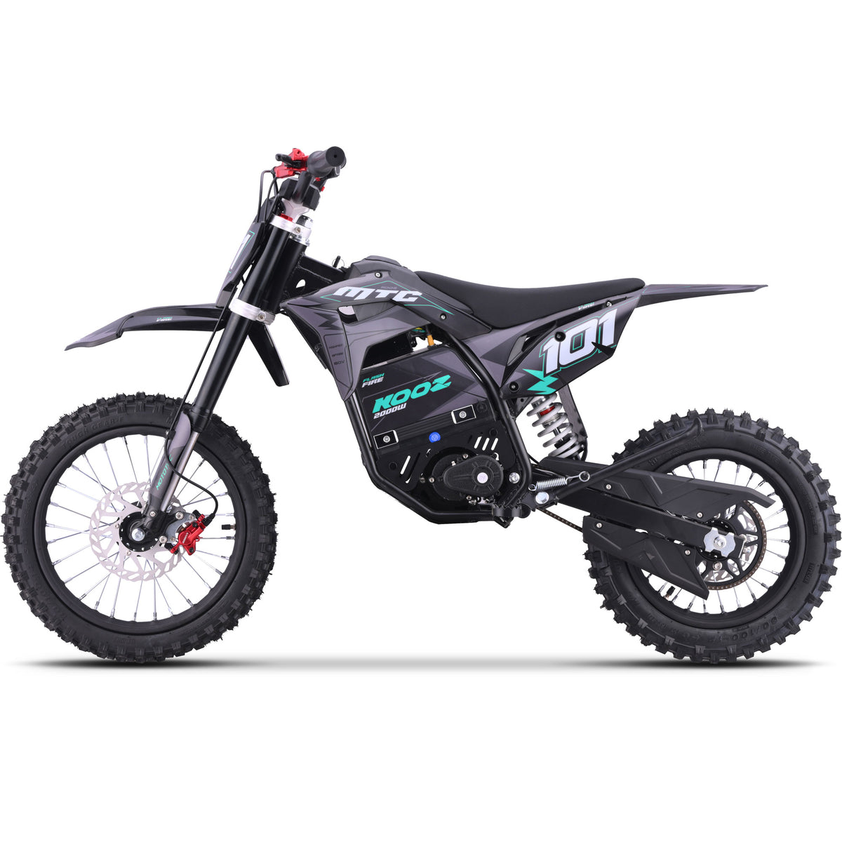 MotoTec 60V 2000W Pro Electric Dirt Bike Lithium HP115E – 40 MPH