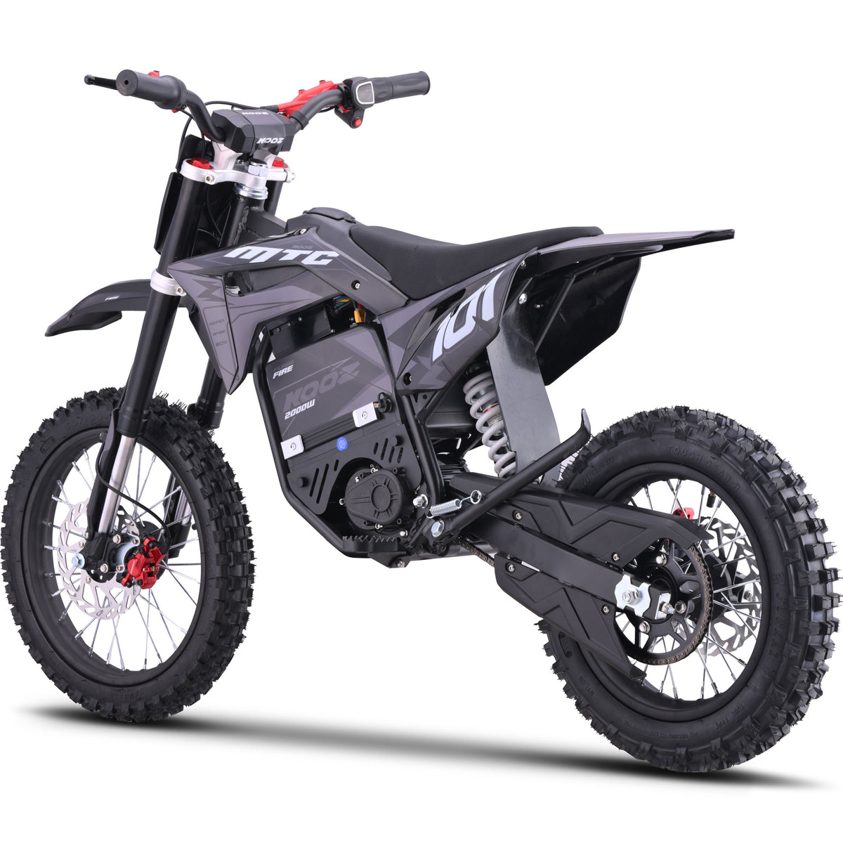 MotoTec 60V 2000W Pro Electric Dirt Bike Lithium HP115E – 40 MPH