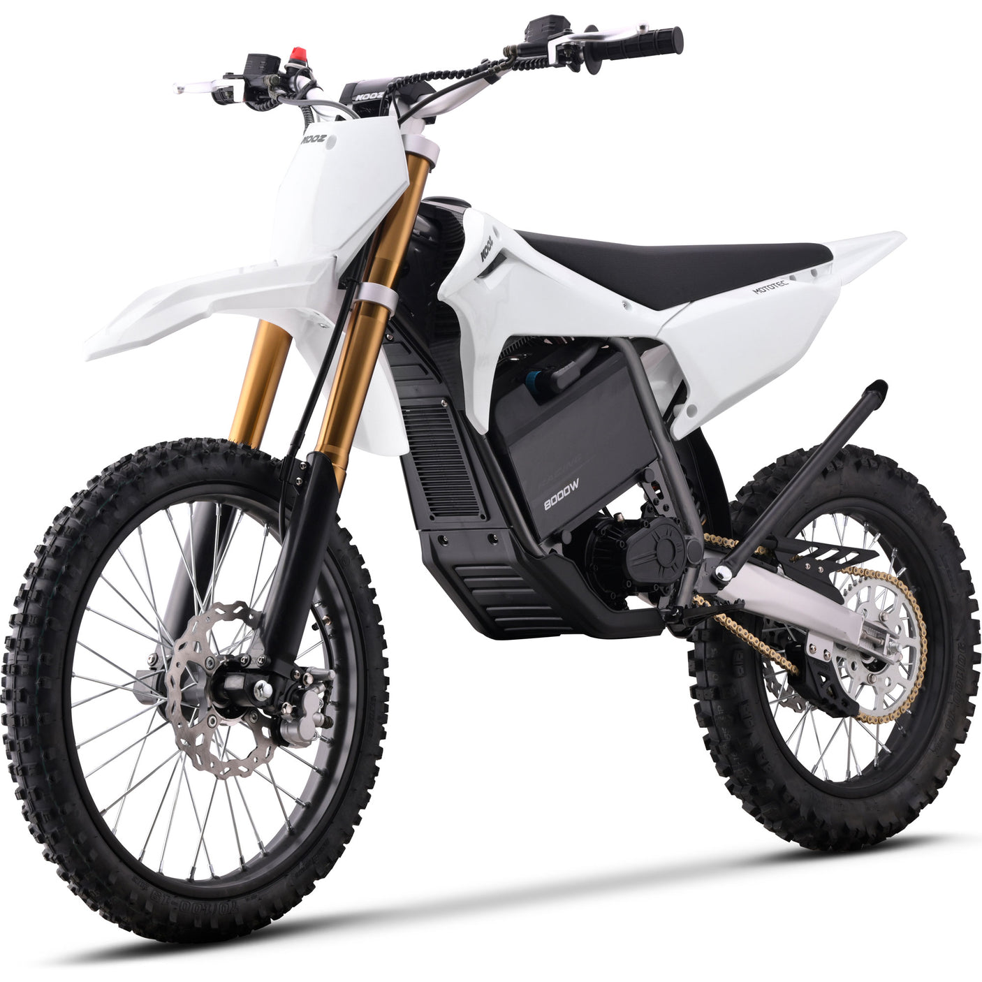 MotoTec 72V 8000W Pro Electric Dirt Bike 19/16 Lithium – 56 MPH, Adults 18+