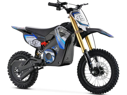 MotoTec 36v 1200w Pro Electric Dirt Bike – Up to 18 MPH, Ages 13+, Lithium Battery