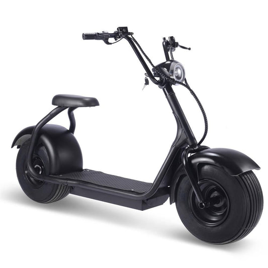 MotoTec Fat Tire 60 V 2000 W Lithium Electric Scooter – Black