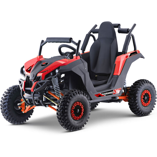 MotoTec Raider Kids UTV 48v 1200w Full Suspension – Off-Road Fun for Kids 13+