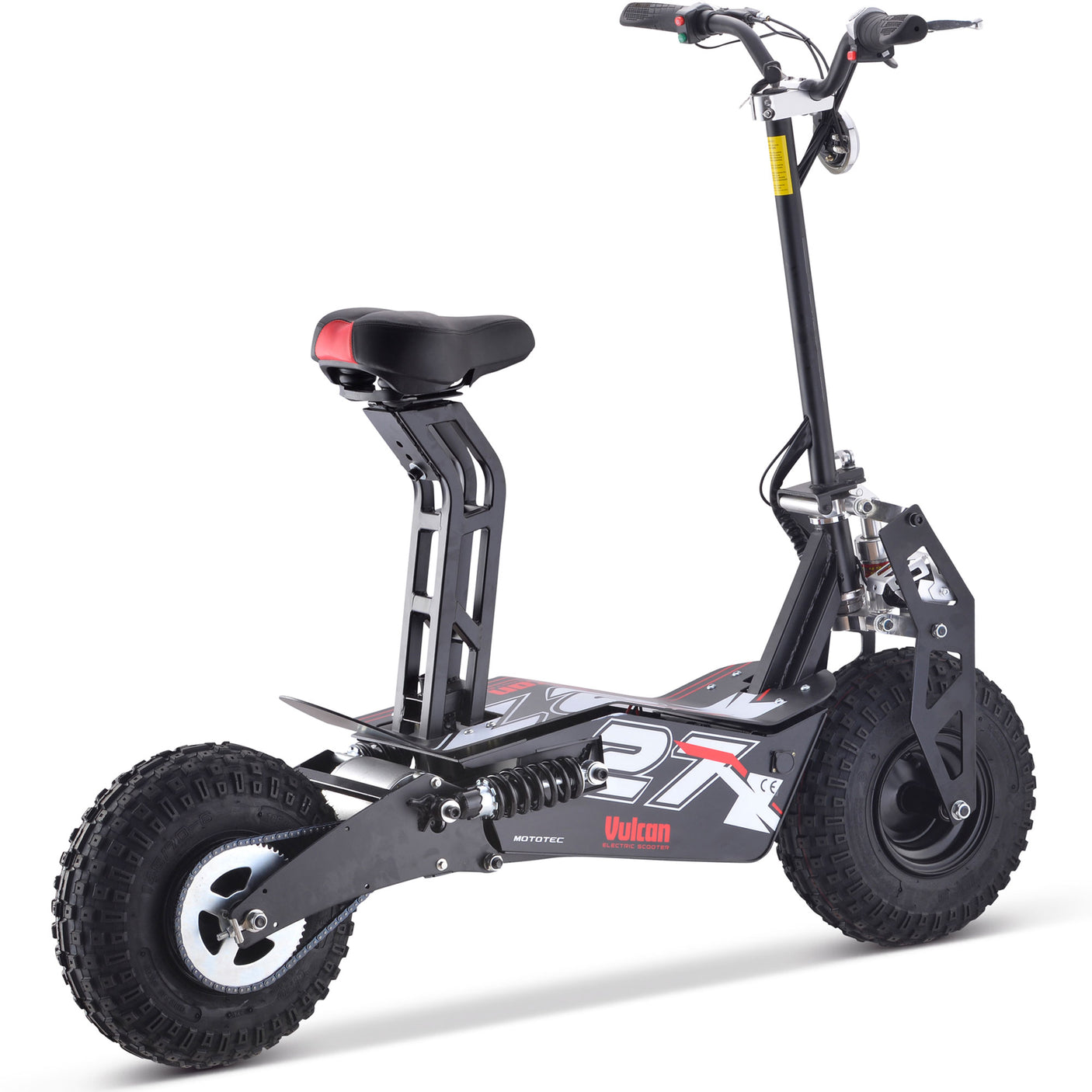 MotoTec Vulcan 48 V 1600 W Electric Scooter – Bold Design, Smooth Power