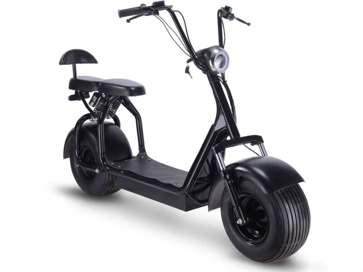 MotoTec Knockout 60 V 1000 W Electric Scooter – Black