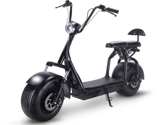 MotoTec Knockout 60 V 1000 W Electric Scooter – Black
