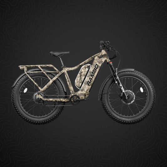 "Rambo Megatron 4.0 Beast climbing steep hill with dual 1000W motors"