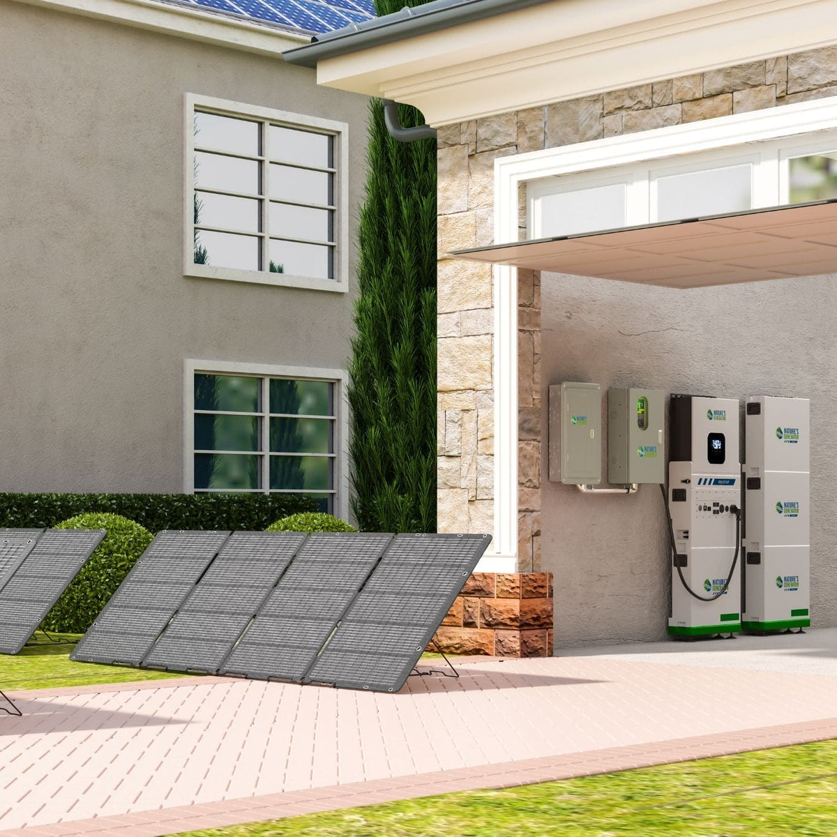 MyGrid 10K battery and solar panels installed