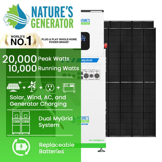 Nature’s Generator MyGrid 10K whole home generator