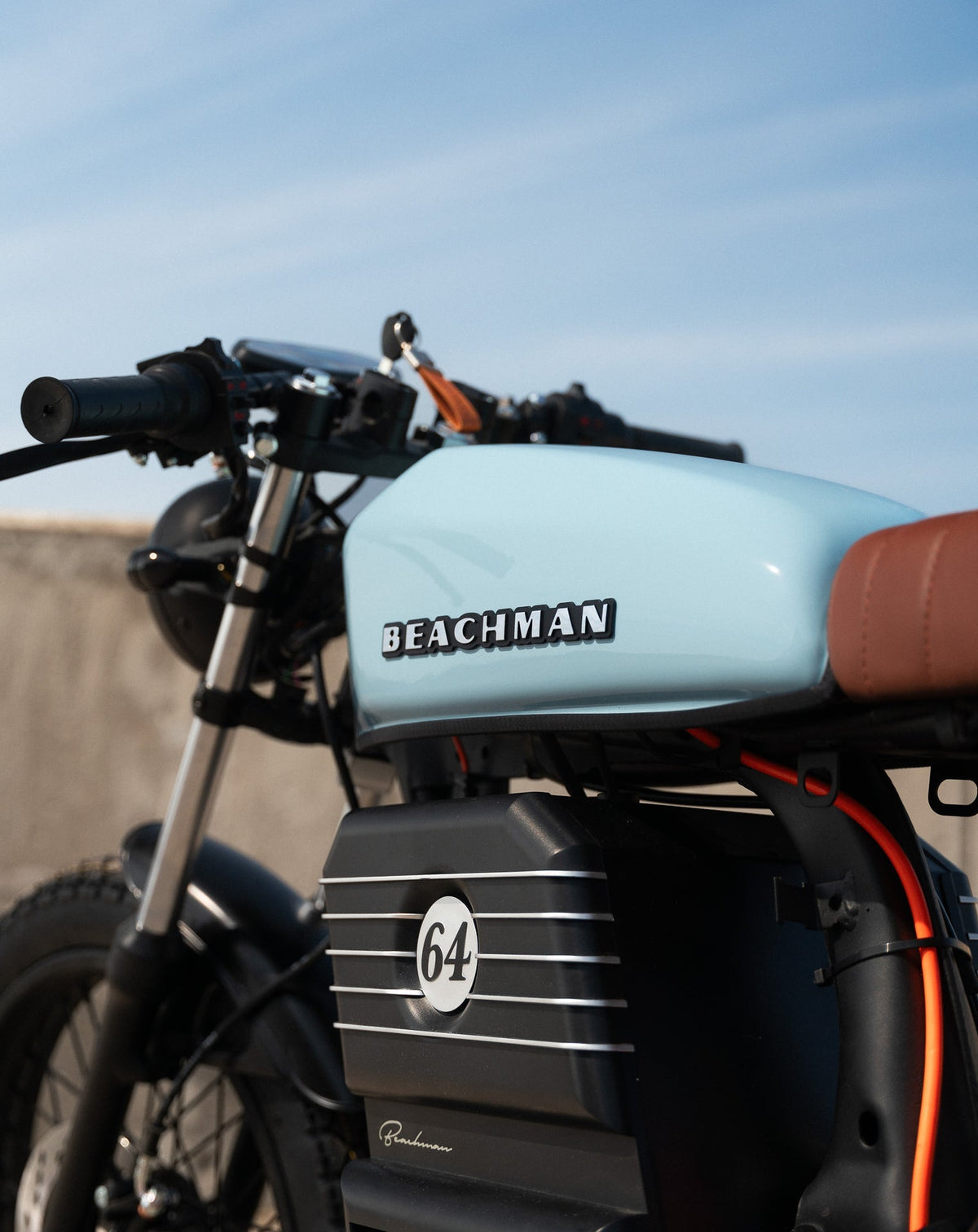Beachman '64 Electric Café Racer E-Bike