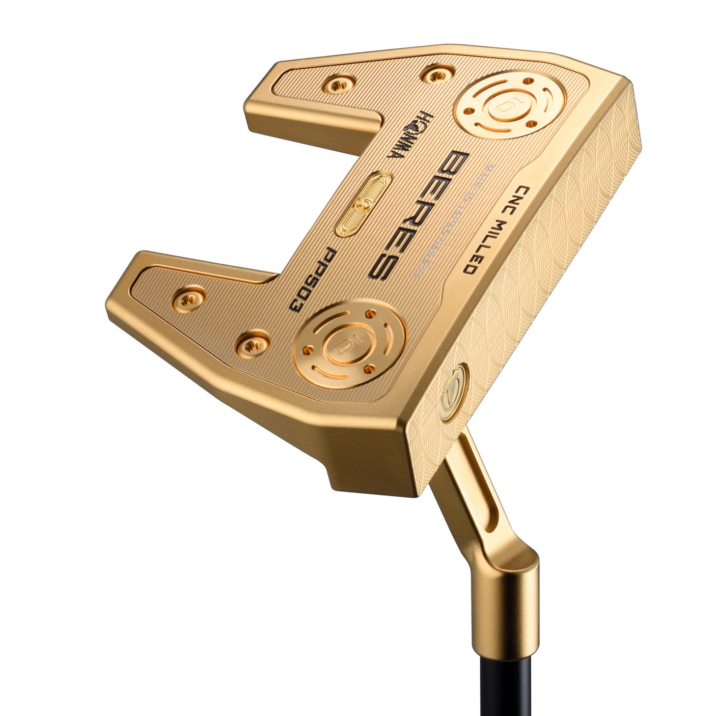 Honma BERES PP-503 Horn Putter – Sharp Alignment Design, CNC-Milled, Custom Built in Japan